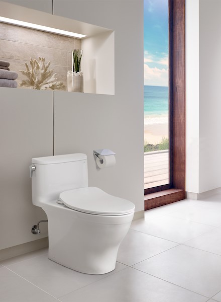 Nexus® 1G <span data-brand>WASHLET<sub>®</sub></span>+ S550e Two Piece Toilet