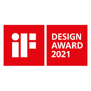 IF Design Award 2021. Links to the award winning products page IF Design section