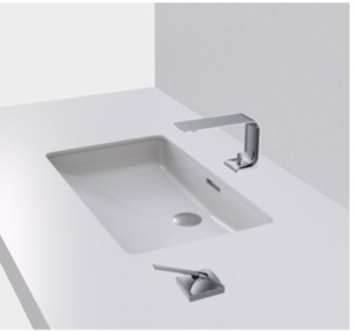 The GE Single-Handle Faucet is an example of a single-hole faucet configuration