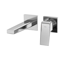 The GB Wall-Mounted Faucet is an example of a single-hole installation type.