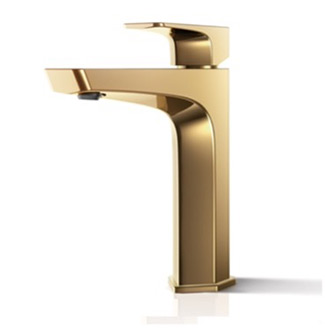 The GE Single-Handle Faucet is an example of a single-hole faucet configuration