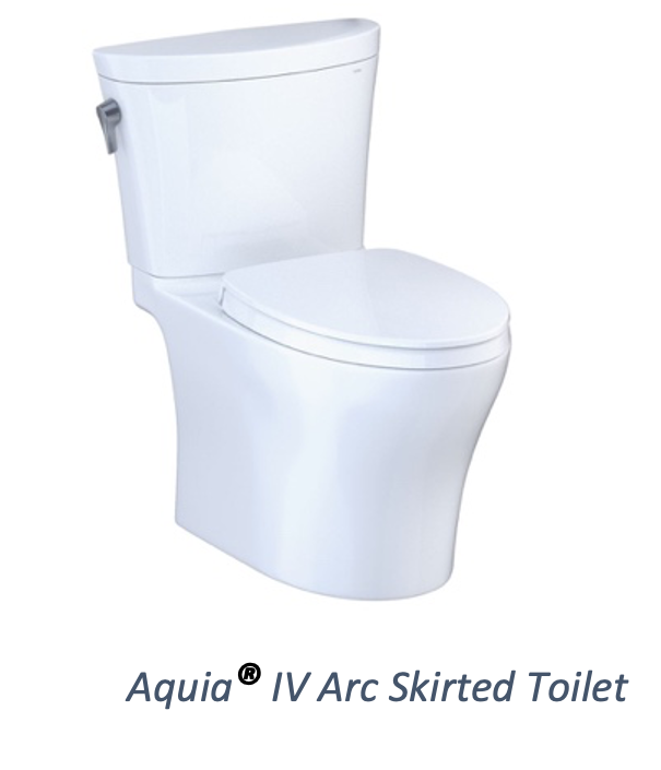 Aquia IV Arc Skirted Toilet