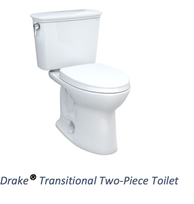 Drake Transitional Two-Piece Toilet